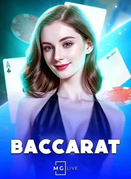 ภาพปกโต๊ะสด Baccarat จาก MG Live