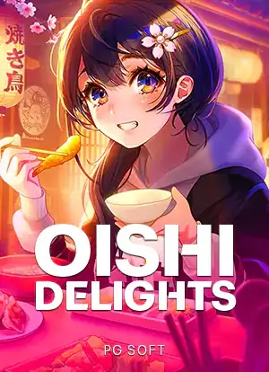 ภาพปกเกมสล็อต Oishi Delights ค่าย PG Soft