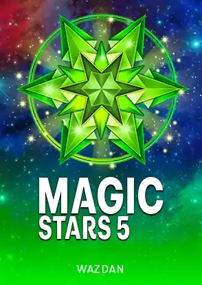 ภาพปกเกมสล็อต Magic Stars 5 ค่าย Wazdan